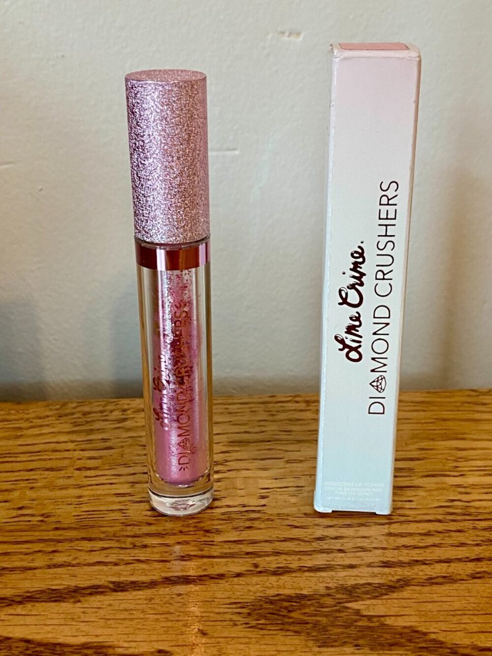 Lime crime diamond crushers Lip Topper~Acid Fairy *DAMAGED* See photos Rare Pink